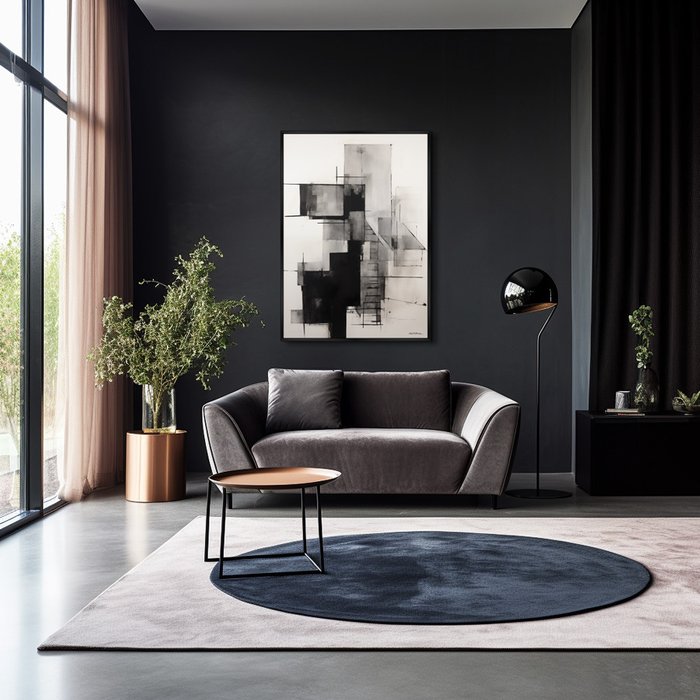 Репродукция картины In bianco e nero, No 2, 2024г. - лучшие Картины в INMYROOM
