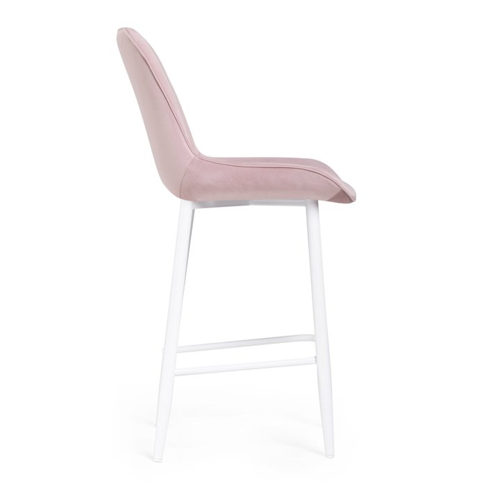 Стул полубарный Седа розового цвета - лучшие Барные стулья в INMYROOM
