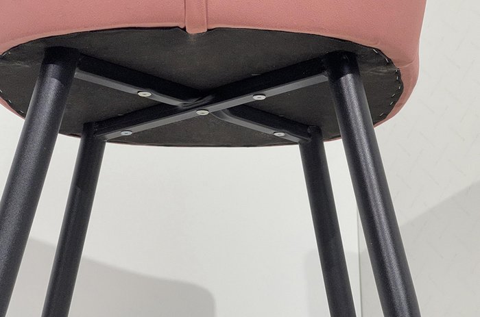 Стул Ричард коричнево-розового цвета - купить Обеденные стулья по цене 7880.0