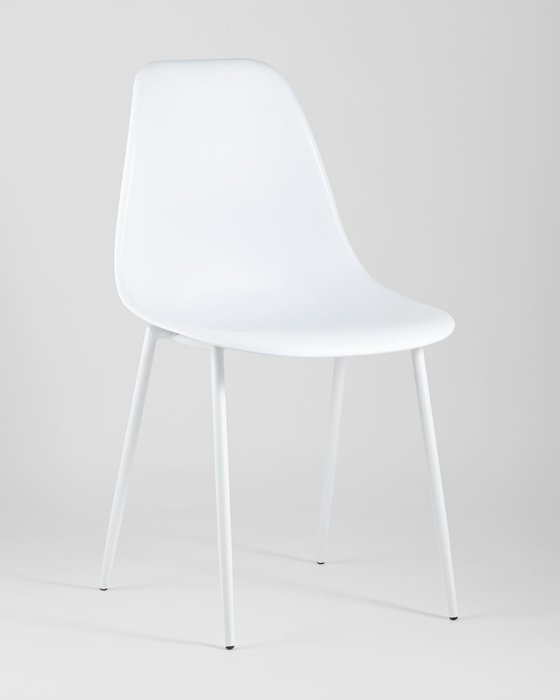 Стул Kon белого цвета - купить Обеденные стулья по цене 4590.0