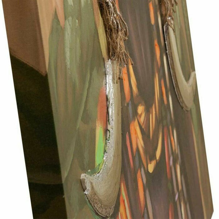 Картина Life Полотно древесина ели 100 x 3 x 100 cm - лучшие Картины в INMYROOM