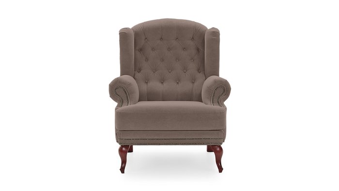 Кресло Стоколма 2 коричневого цвета - купить Интерьерные кресла по цене 41300.0