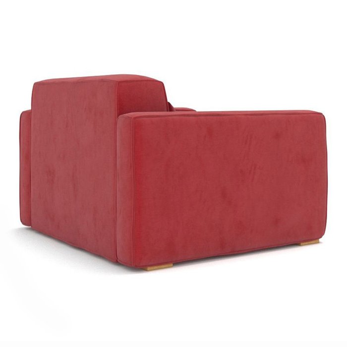 Кресло Cubus красного цвета - лучшие Интерьерные кресла в INMYROOM