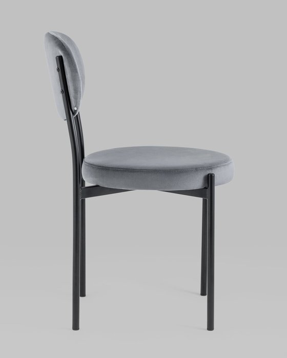 Стул Бриф серого цвета - лучшие Обеденные стулья в INMYROOM