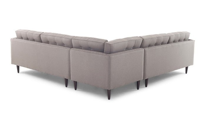 Модульный угловой диван в скандинавском стиле - лучшие Угловые диваны в INMYROOM