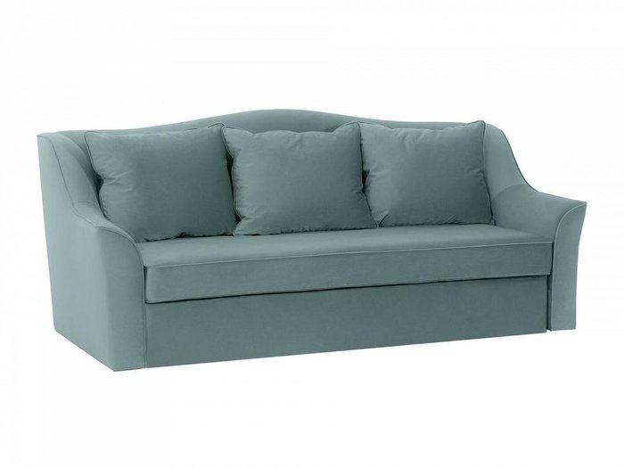 Диван-кровать Vermont серо-голубого цвета - купить Прямые диваны по цене 76890.0
