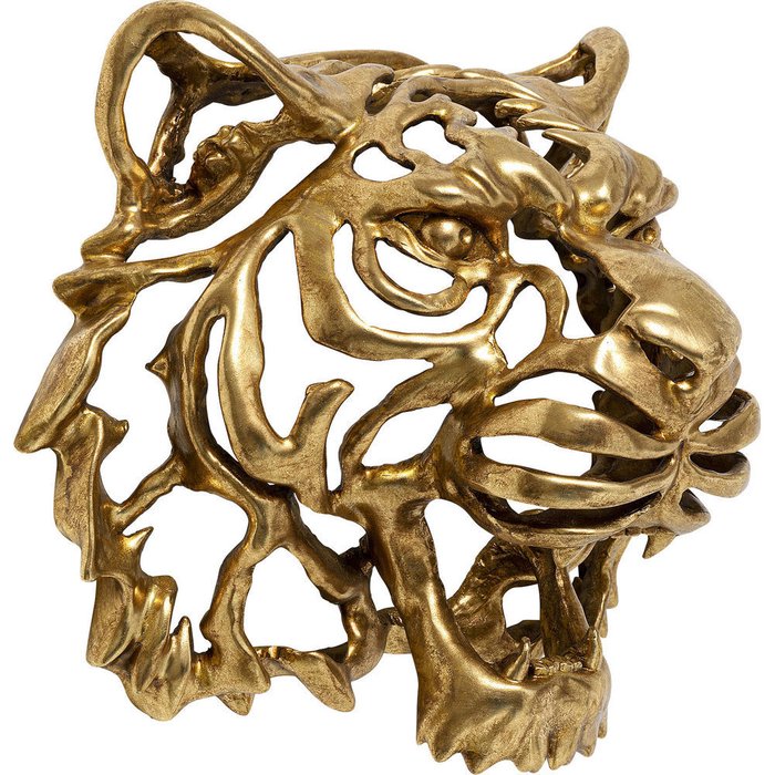 Украшение настенное Tiger золотого цвета - купить Декор стен по цене 31490.0