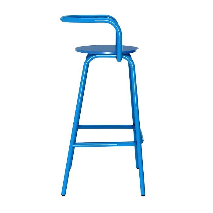 Барный стул Нод голубого цвета - купить Барные стулья по цене 10572.0