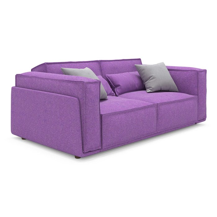  Диван Vento light двухместный фиолетового цвета - купить Прямые диваны по цене 96400.0