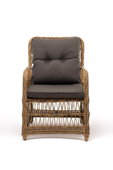 Садовое кресло Цесена светло-коричневого цвета - купить Садовые кресла по цене 31800.0