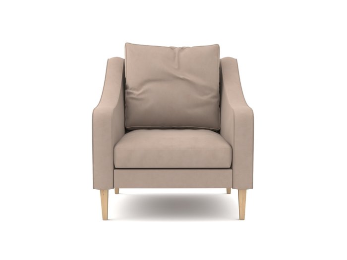 Кресло Ричи бежевого цвета - лучшие Интерьерные кресла в INMYROOM