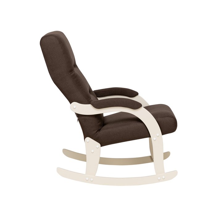 Кресло-качалка Дэми темно-коричневого цвета - лучшие Интерьерные кресла в INMYROOM