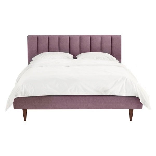 Кровать Клэр 180х200 фиолетового цвета