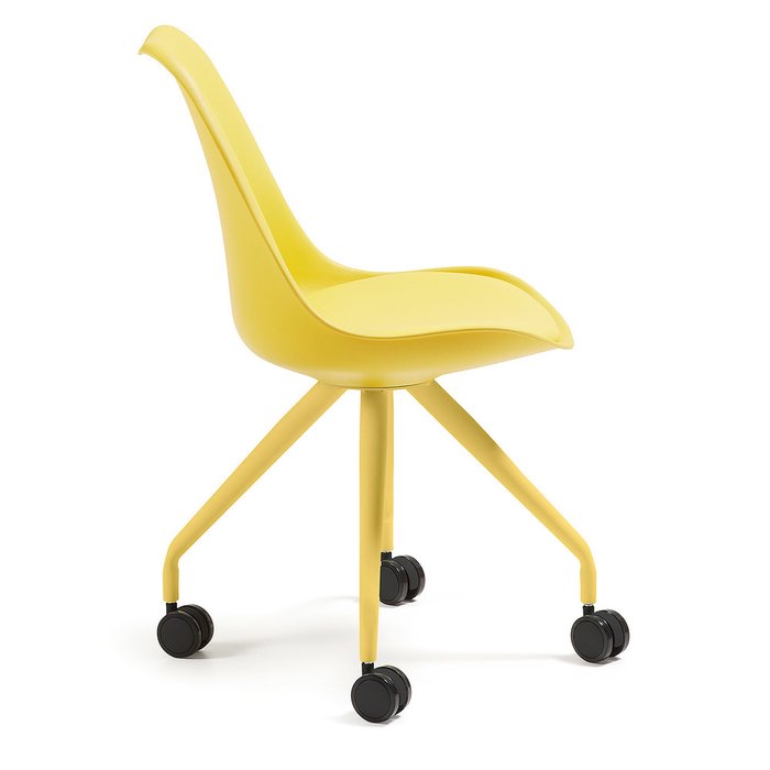 Стул Lars желтого цвета - купить Офисные кресла по цене 11990.0