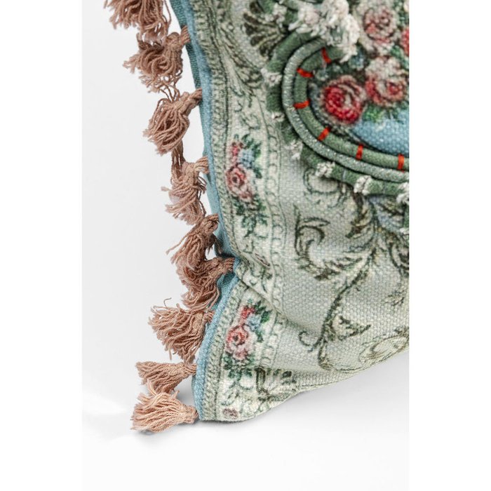 Подушка Orient голубого цвета - лучшие Декоративные подушки в INMYROOM