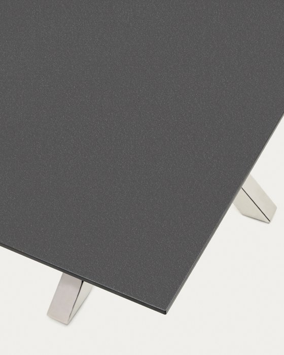Обеденный сто Arya Argo черного цвета - лучшие Обеденные столы в INMYROOM