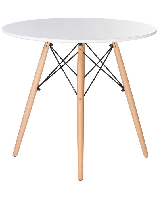 Стол обеденный Chelse белого цвета - купить Обеденные столы по цене 7570.0
