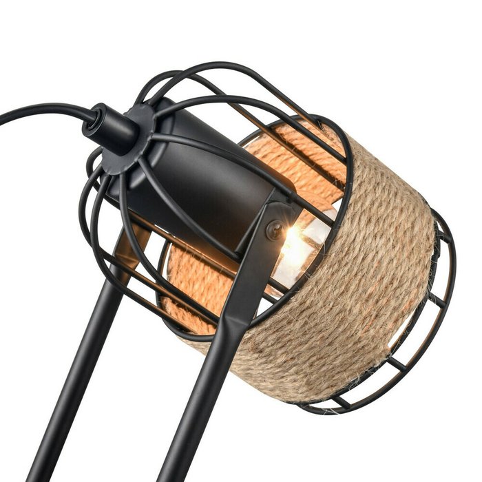 Настольная лампа Extra черно-бежевого цвета - лучшие Настольные лампы в INMYROOM