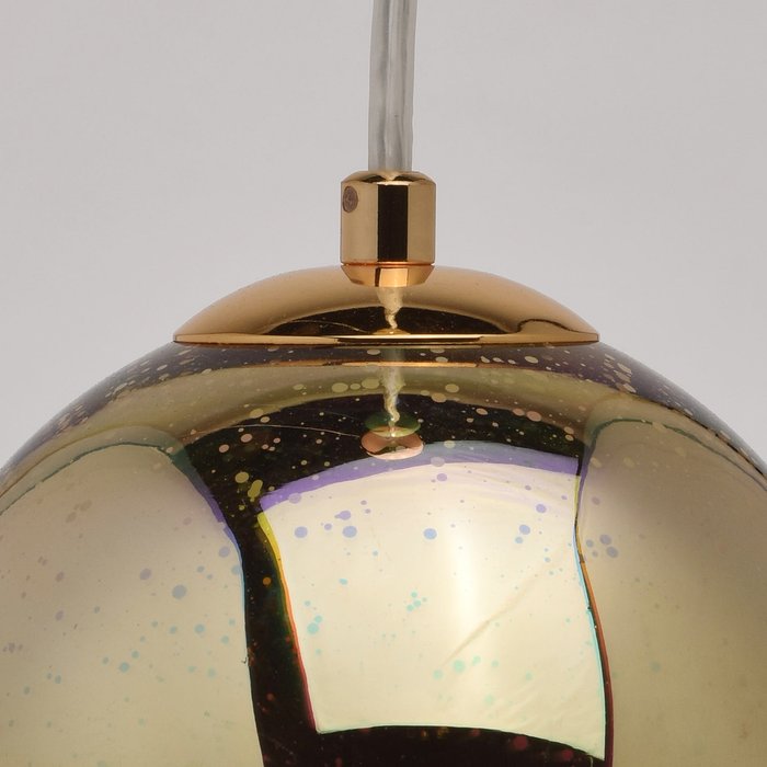 Подвесной светильник Фрайталь золотого цвета - лучшие Подвесные светильники в INMYROOM