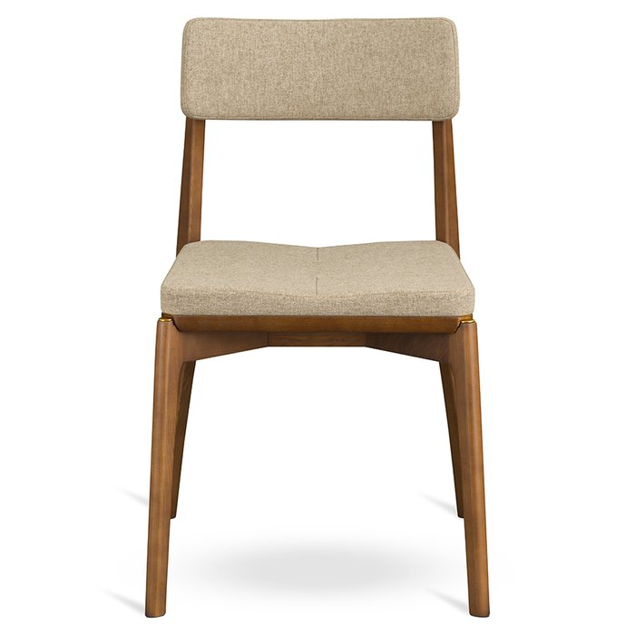 Стул Aska бежево-коричневого цвета  - купить Обеденные стулья по цене 27900.0