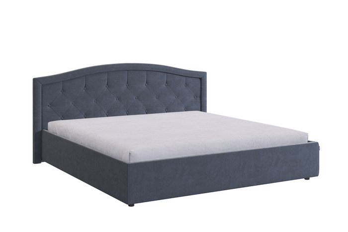 Кровати Верона 180х200 темно-синего цвета без основания