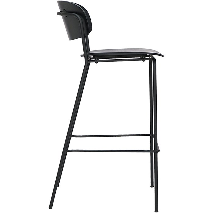 Стул барный Torfrid черного цвета - лучшие Барные стулья в INMYROOM
