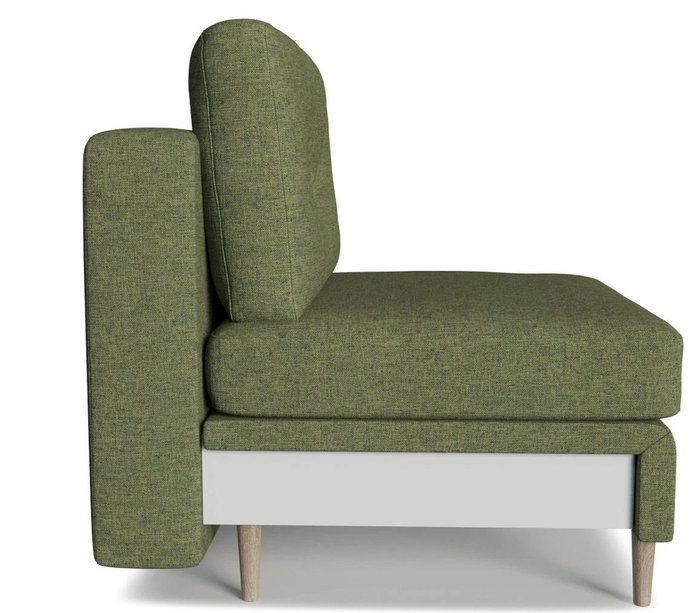Модуль кресло Белфаст зеленого цвета - лучшие Интерьерные кресла в INMYROOM