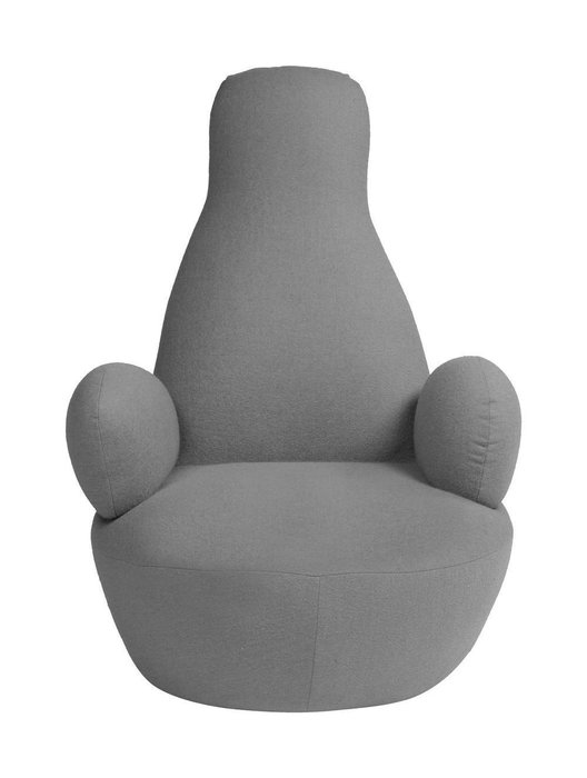 Кресло Bottle Chair серого цвета