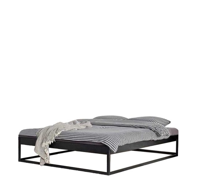 Кровать-подиум Брио 180х200 черного цвета - купить Кровати для спальни по цене 26990.0