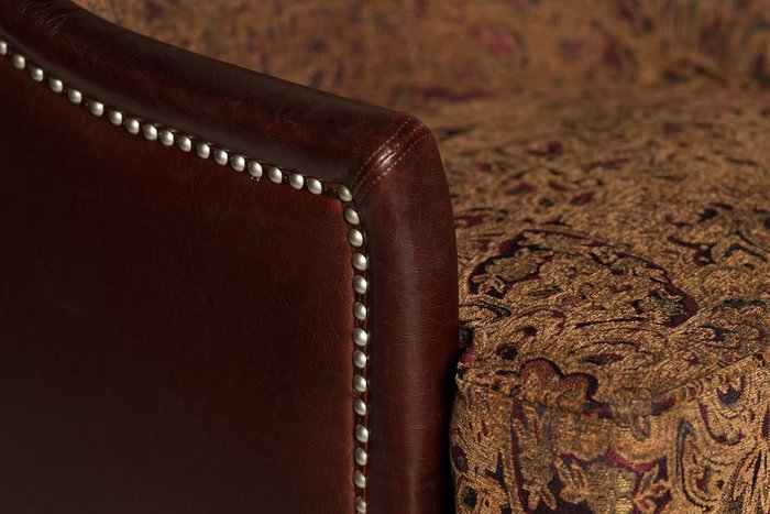 Кресло коричневый жаккард - лучшие Интерьерные кресла в INMYROOM