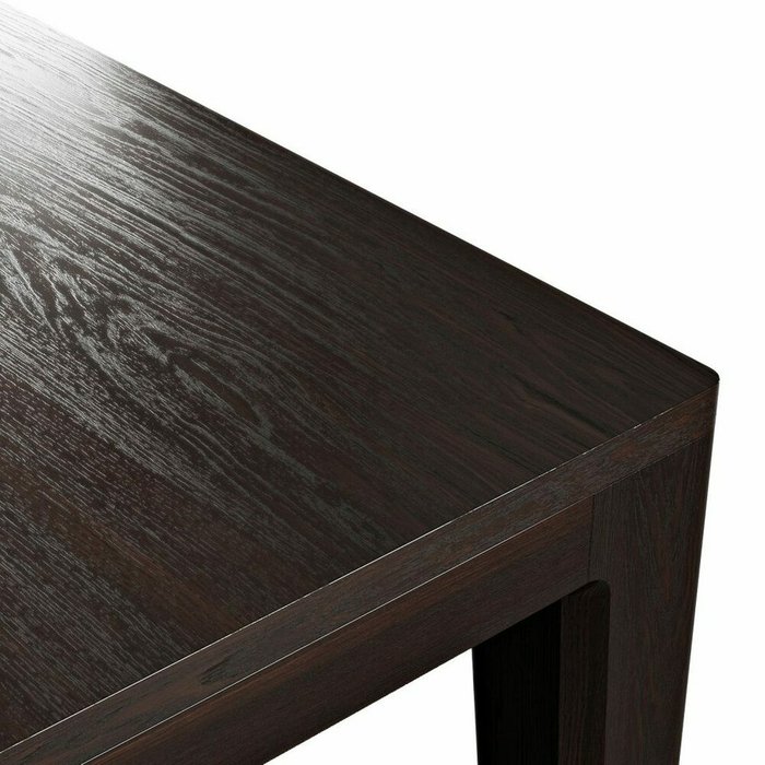 Обеденный стол Mavis MVT35 темно-коричневого цвета - лучшие Обеденные столы в INMYROOM Обеденный стол Mavis MVT35 темно-коричневого цвета - лучшие Обеденные столы в INMYROOM