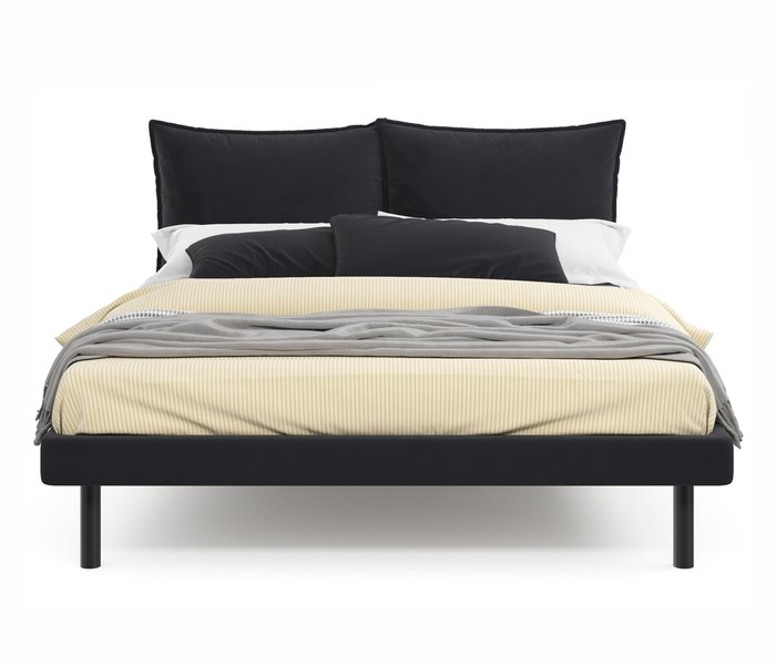 Кровать Fly 160х200 черного цвета - купить Кровати для спальни по цене 19990.0