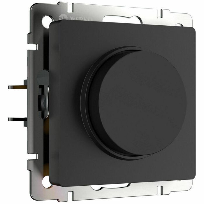 Диммер N (черный матовый) W1142008 Встраиваемые механизмы черные матовый Диммер N (черный матовый) W1142008 Встраиваемые механизмы черные матовый