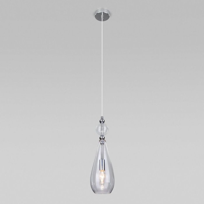 Подвесной светильник Ilario со стеклянным плафоном - лучшие Подвесные светильники в INMYROOM
