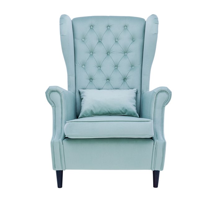 Кресло Винтаж бирюзового цвета - купить Интерьерные кресла по цене 24999.0
