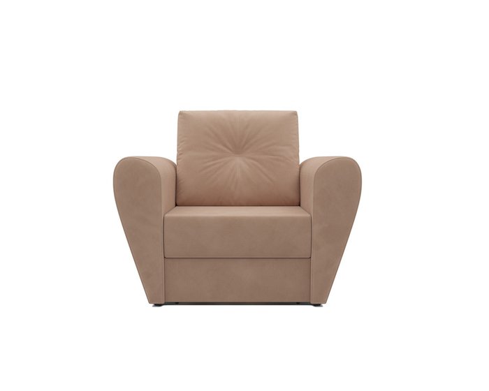 Кресло-кровать Квартет бежевого цвета - купить Интерьерные кресла по цене 22890.0