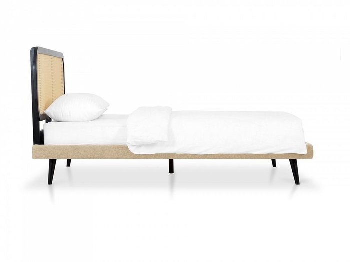 Кровать Male 160х200 бежевого цвета - лучшие Кровати для спальни в INMYROOM