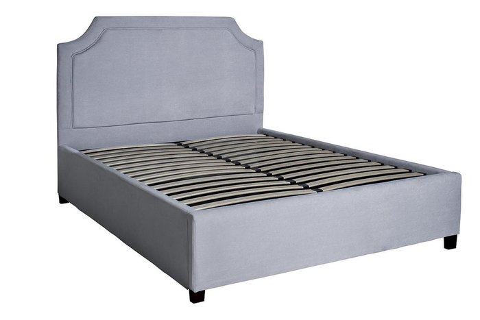 Кровать светло-серого цвета 160х200 - купить Кровати для спальни по цене 29280.0