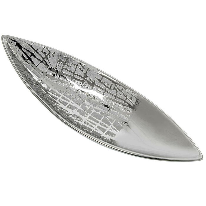 Блюдо Серебристый 39 x 13 x 7,5