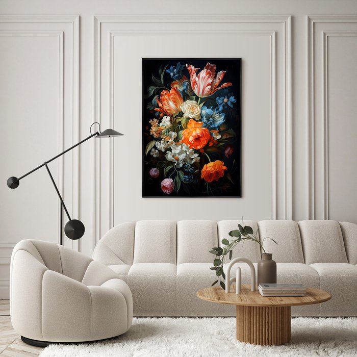 Репродукция картины Ramo de flores, No 1, 2024г. - лучшие Картины в INMYROOM