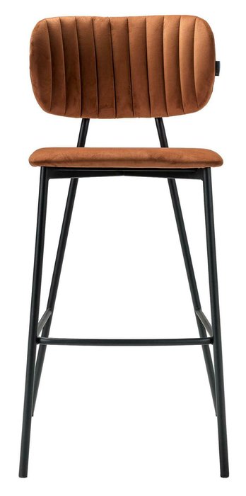 Стул барный Fendi коричневого цвета - купить Барные стулья по цене 12490.0