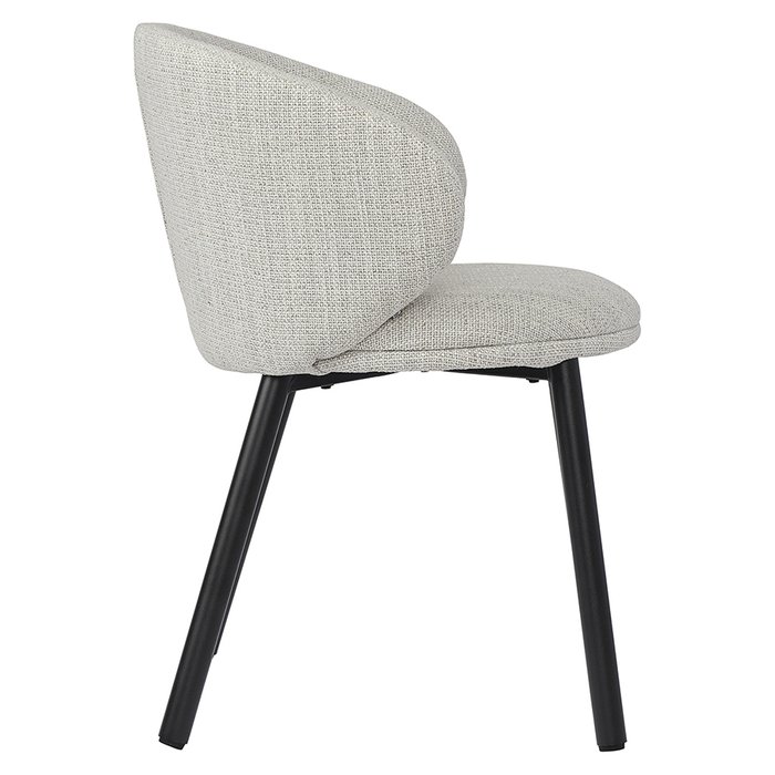 Обеденный стул-кресло Comfy цвета топленое молоко - купить Обеденные стулья по цене 11900.0