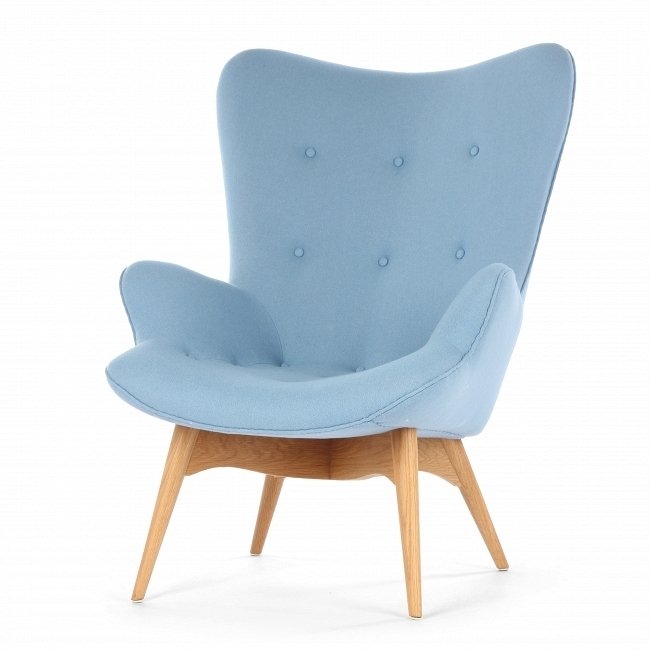 Кресло Contour Светло-голубого цвета
