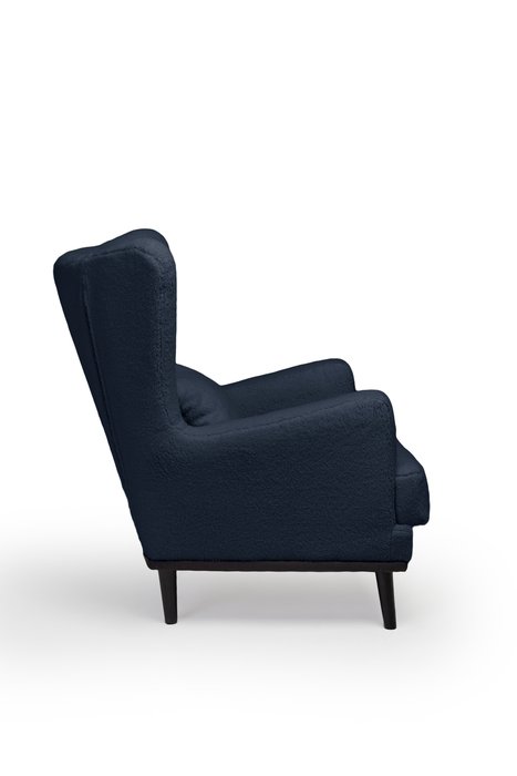 Кресло Оскар темно-синего цвета - лучшие Интерьерные кресла в INMYROOM