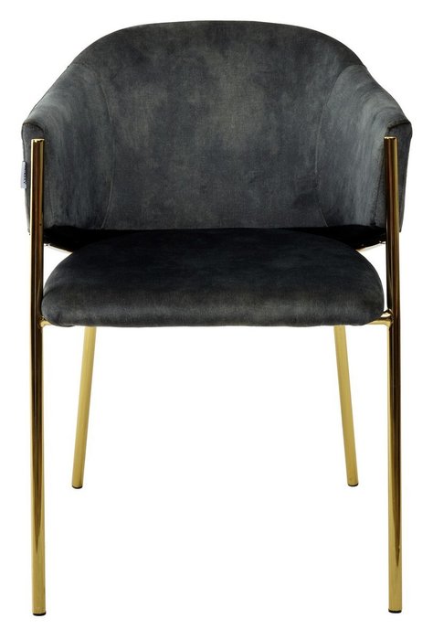 Стул Dill темно-серого цвета - лучшие Обеденные стулья в INMYROOM
