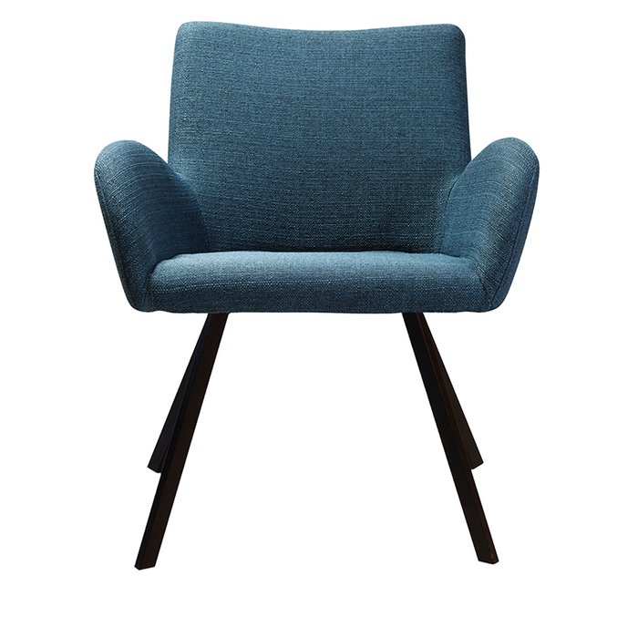 Кресло Henrik Arki Сканди Блю Арт синего цвета - купить Интерьерные кресла по цене 10990.0