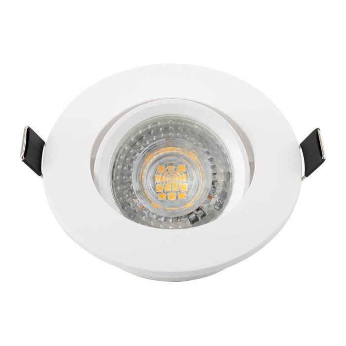 Встраиваемый светильник DK3020-WH (пластик, цвет белый) - лучшие Встраиваемые споты в INMYROOM