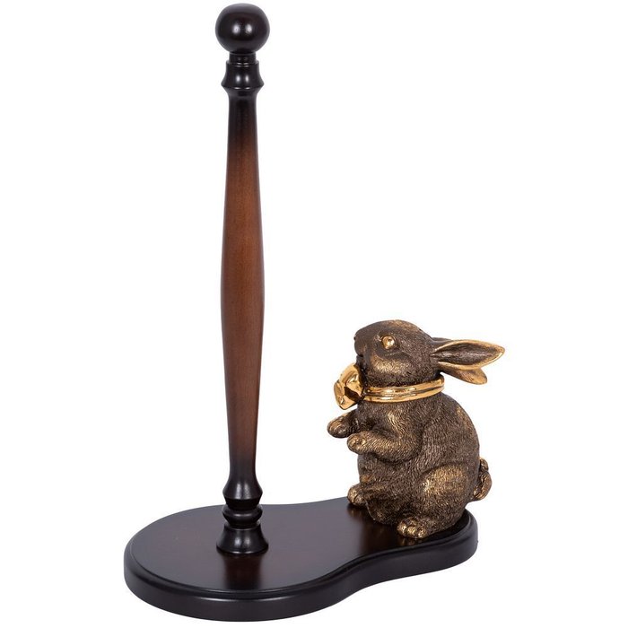 Держатель для полотенец Кролик Банни коричневого цвета - купить Аксессуары для кухни по цене 5931.0