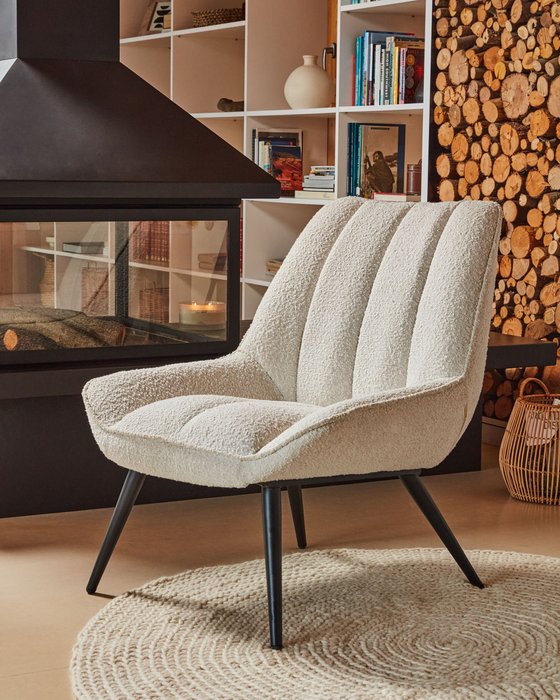 Кресло Marline белого цвета - купить Интерьерные кресла по цене 64990.0