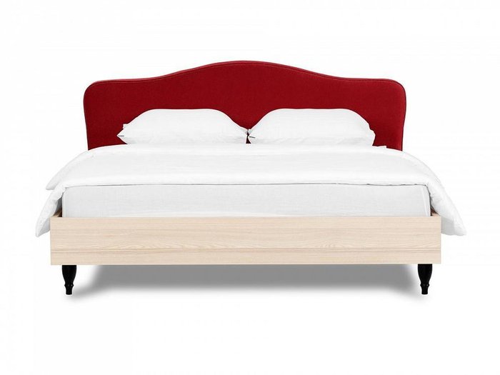 Кровать Queen II Elizabeth 160х200 с изголовьем красного цвета - купить Кровати для спальни по цене 40425.0